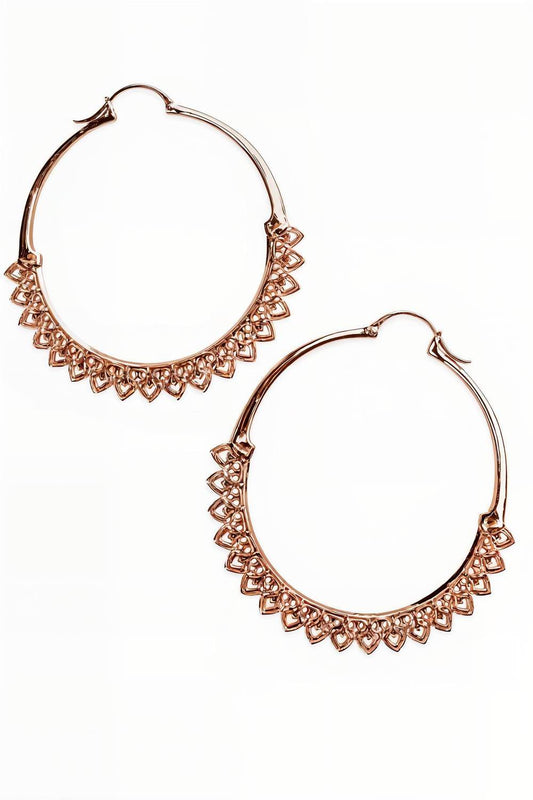 Astor & Orion - Women's Corazon Hoop Earrings - Rack Hunt -