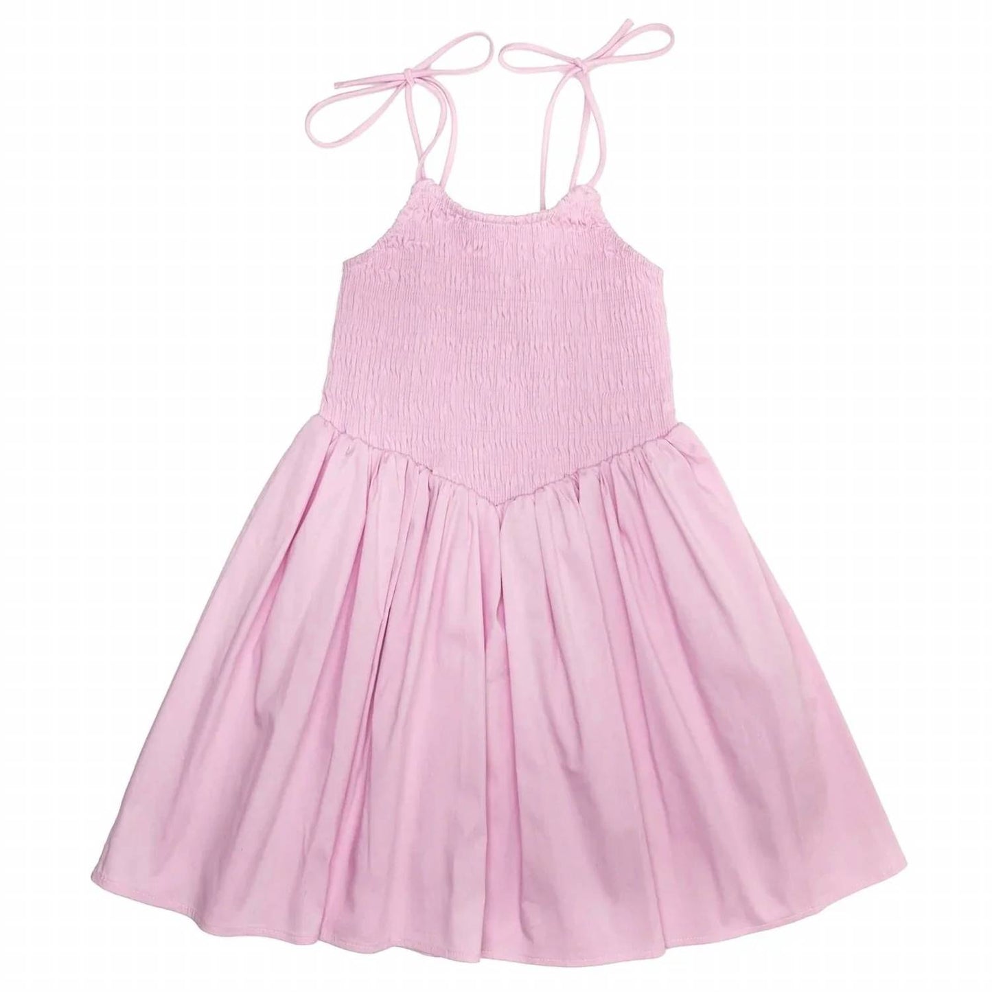Girls Sofia Smocked Drop Waist Dress