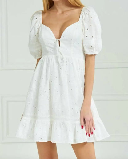 Azura - Mini Empire Waist Dress - Rack Hunt