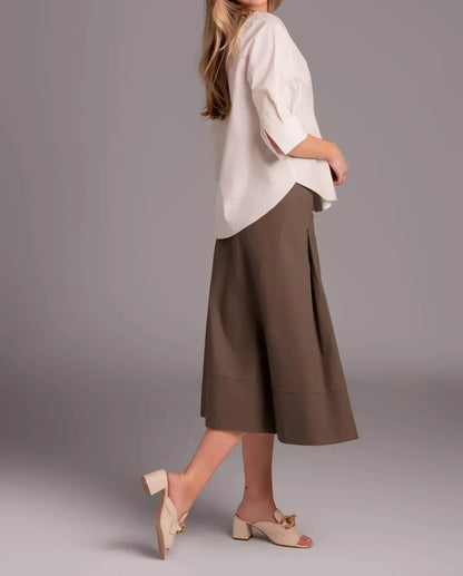 Susanne Bommer - Cotton V-neck Top - Rack Hunt