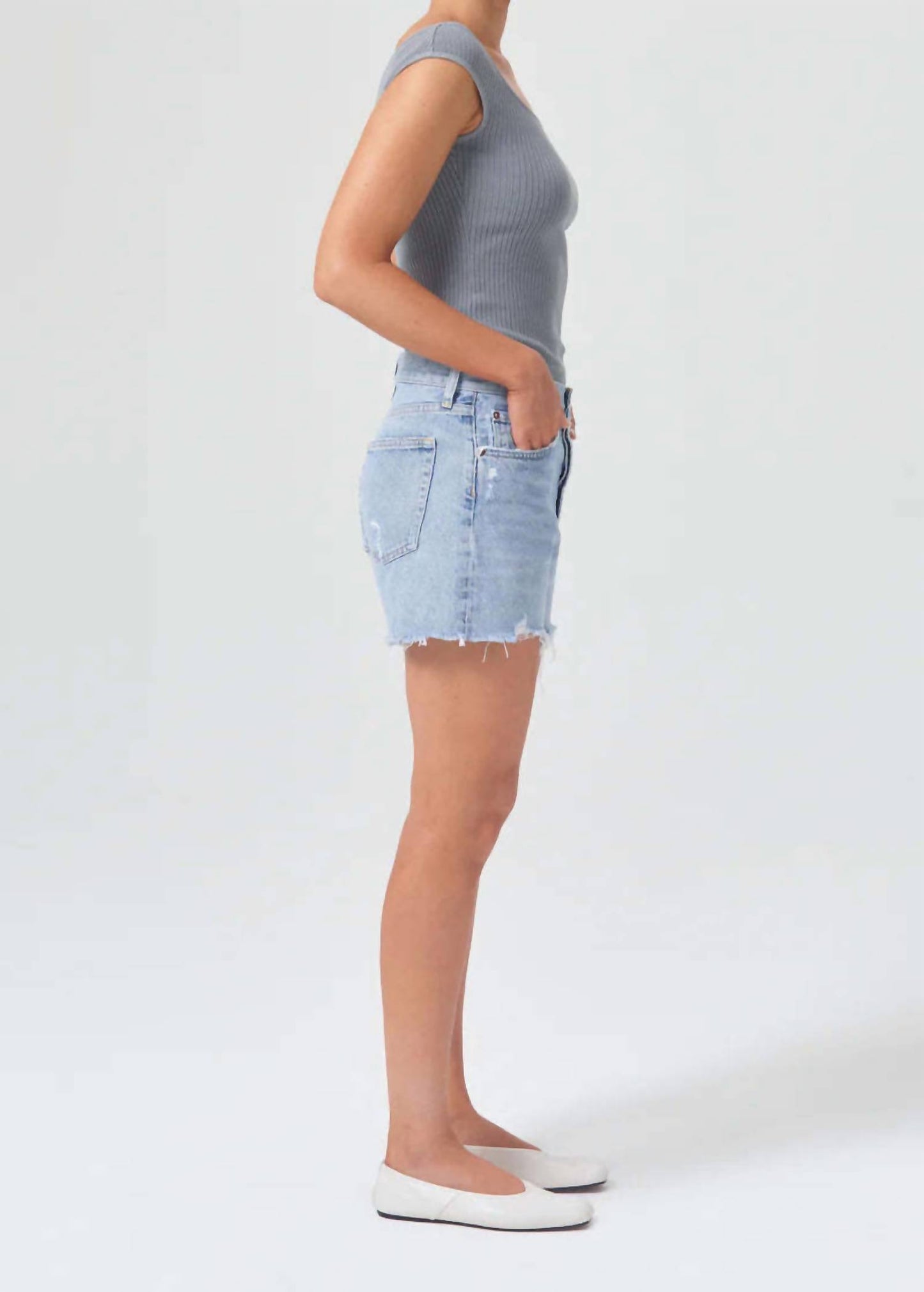 Parker Cotton Long Shorts