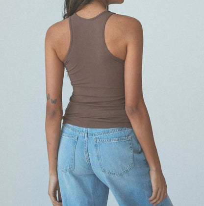 High Neck Brami Top