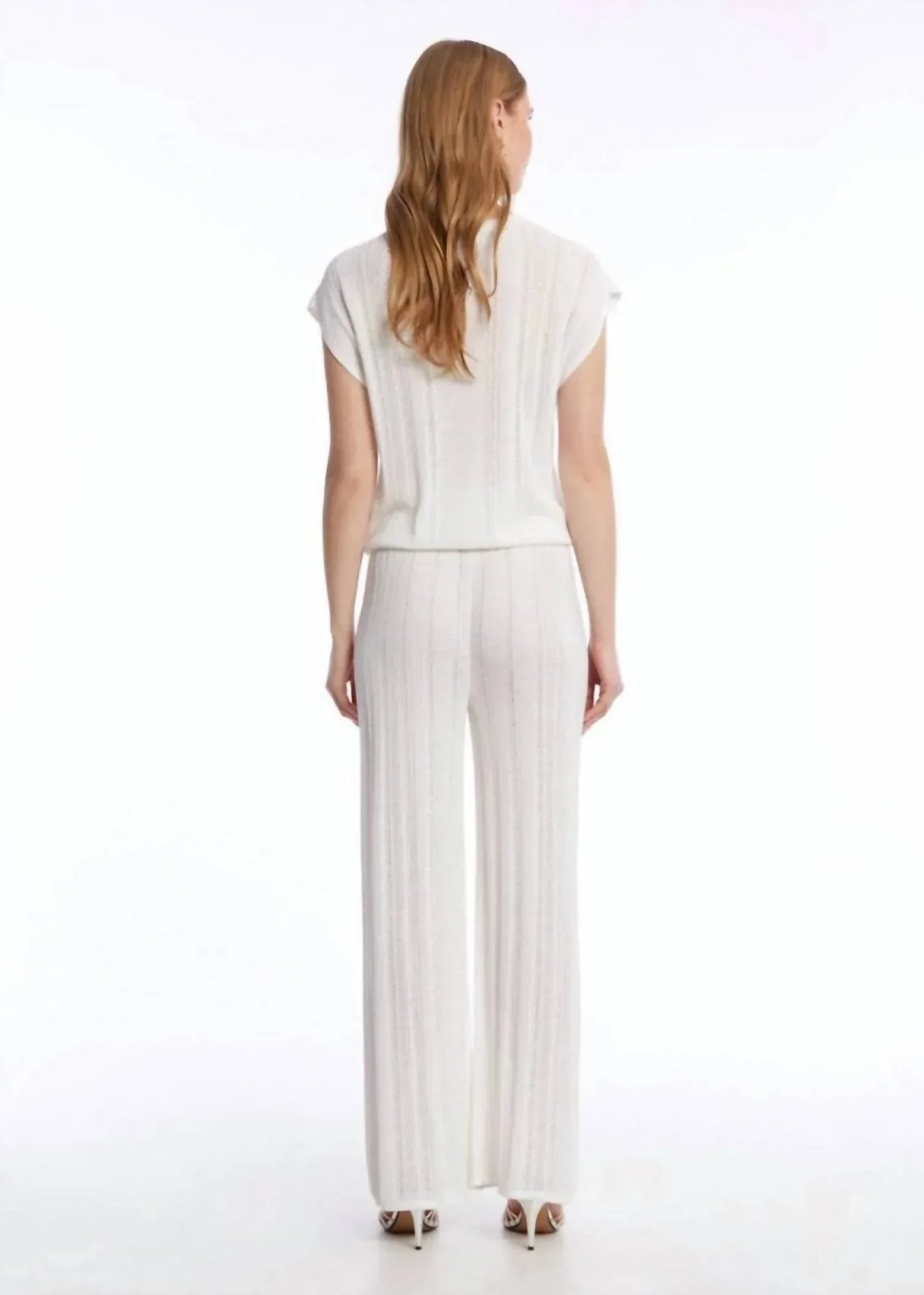 KNITSS - Haven Pointella Detail Knit Pants - Rack Hunt