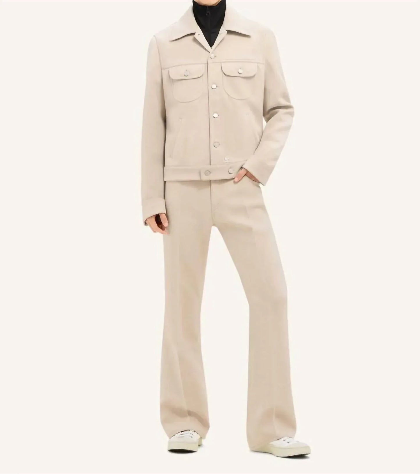 courreges - Men's Blouson Uniform Twill Jacket - Rack Hunt