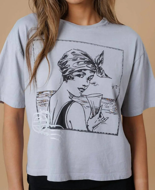 All Us - Vintage Girl Boy Tee - Rack Hunt