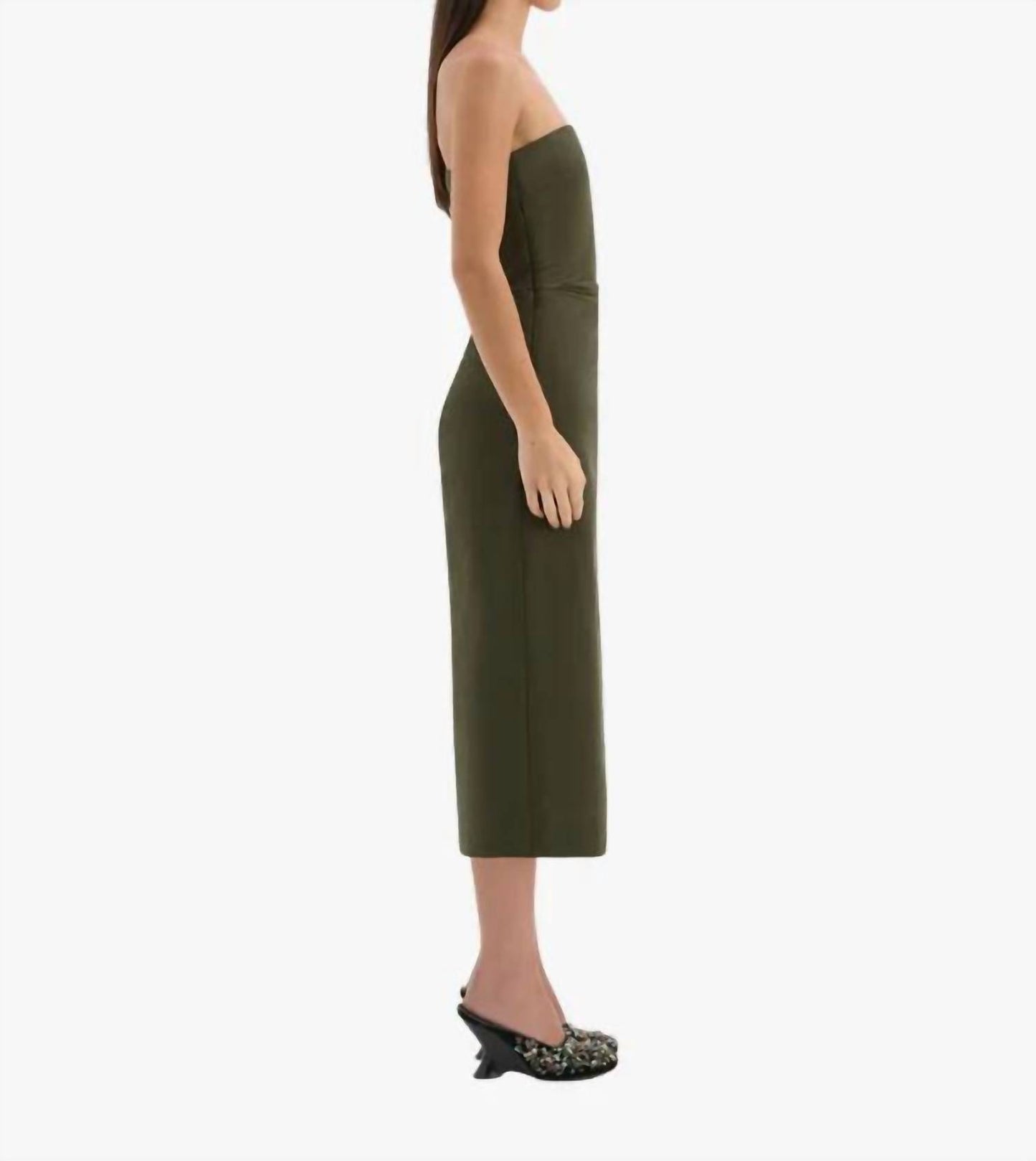 Sorel Strapless Midi Dress