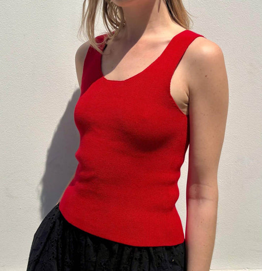 Rose Velvet - Katie Pima Cotton Tank Top - Rack Hunt -