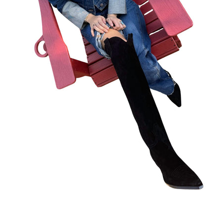 Women's Suede Over the Knee Boots