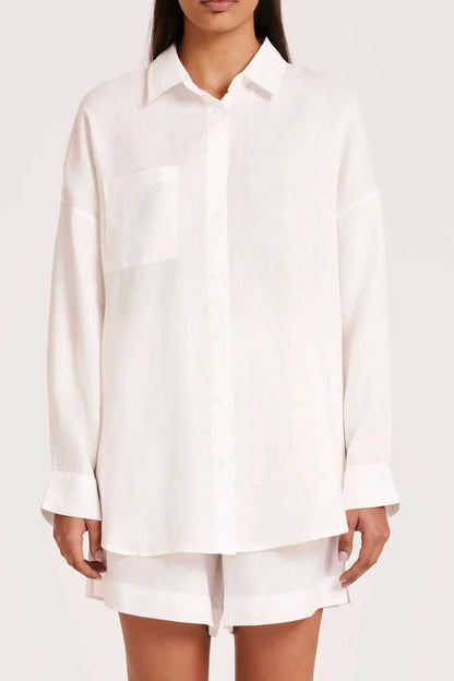 Nude Lucy - Lounge Heritage Linen Shirt - Rack Hunt