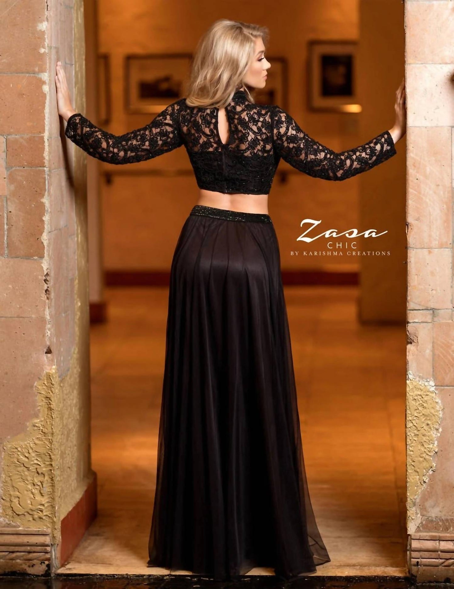 Beaded Tulle Skirt Set