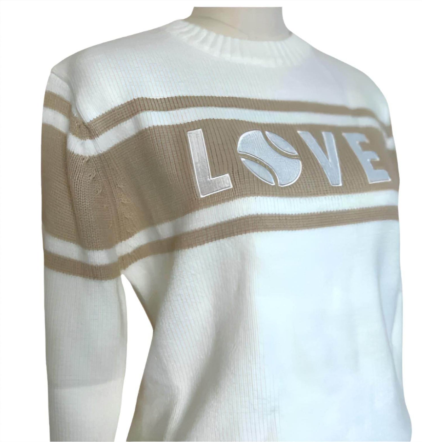 Runway Athletics - Tennis Love Round Neck Sweater - Rack Hunt