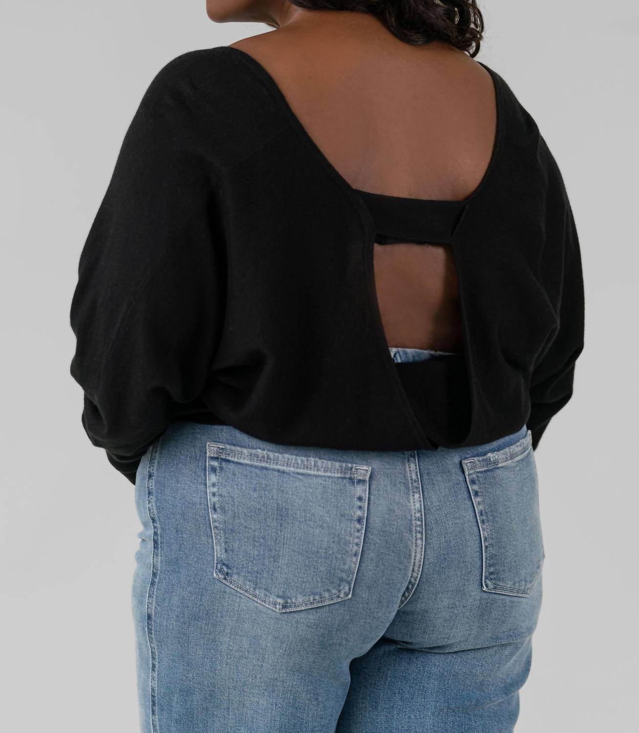 BITTE KAI RAND - Mullein Cotton Wrap Sweater - Plus Size - Rack Hunt -