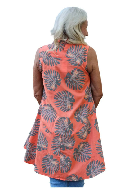 Nu-Look - Palm Leaf High Low Top - Rack Hunt
