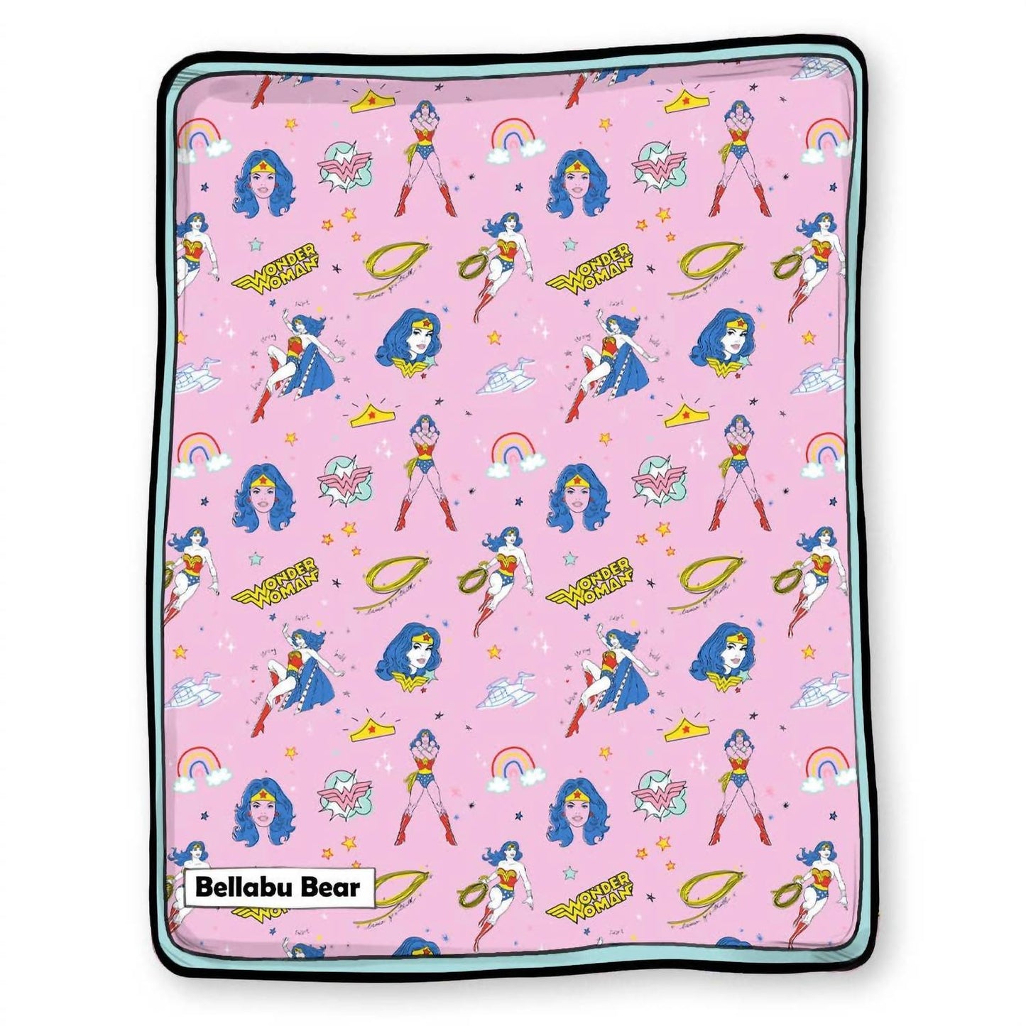 Kid's Wonder Woman Sherpa Blanket