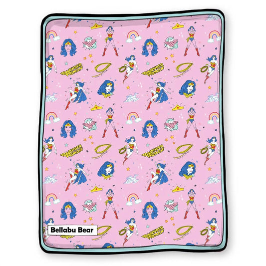Kid's Wonder Woman Sherpa Blanket
