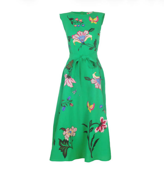 Gloriosa Sleeveless Midi Dress