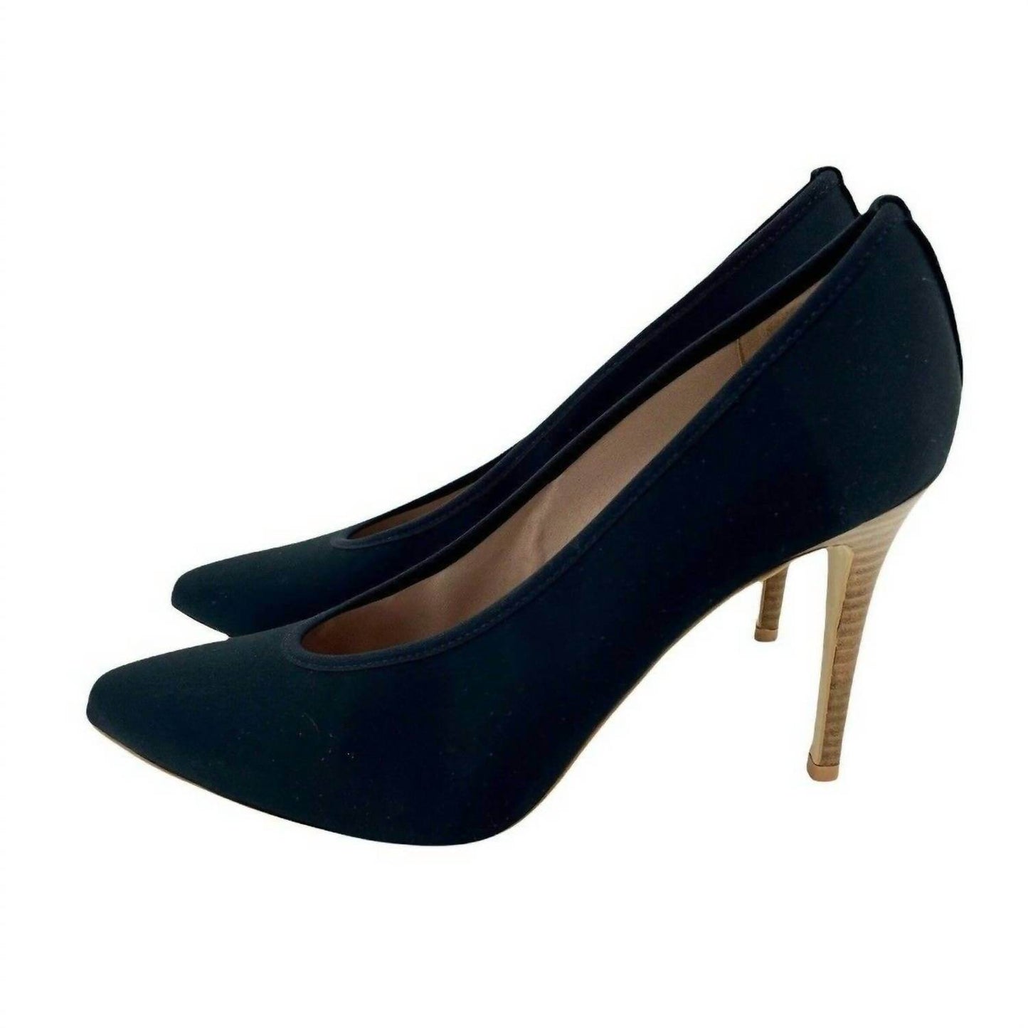 Daniele Ancarani - Women's Satin Pumps Pointed Toe Stiletto High Heels - Rack Hunt -