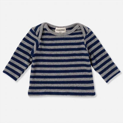 Boys Soft Striped Newborn Top