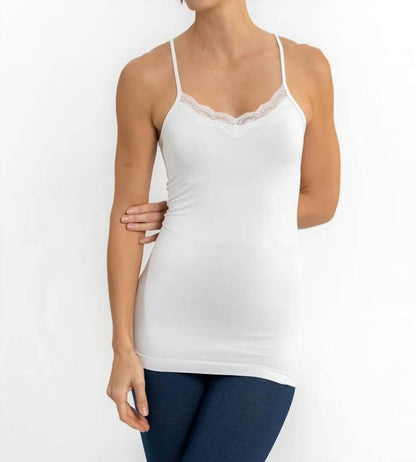 Laced Spaghetti Strap Tank