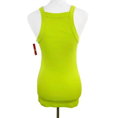 Josie Natori - Women's Ribbed Cotton Racerback Tank - Rack Hunt