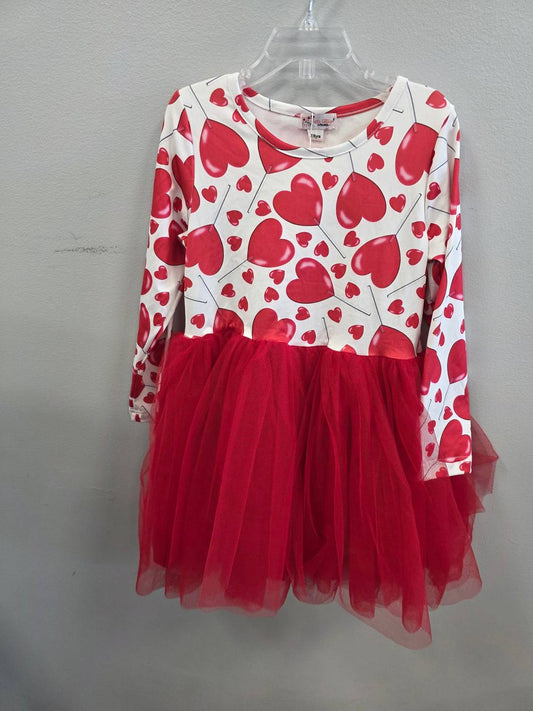 Girl's Heart Lollipop Tulle Dress