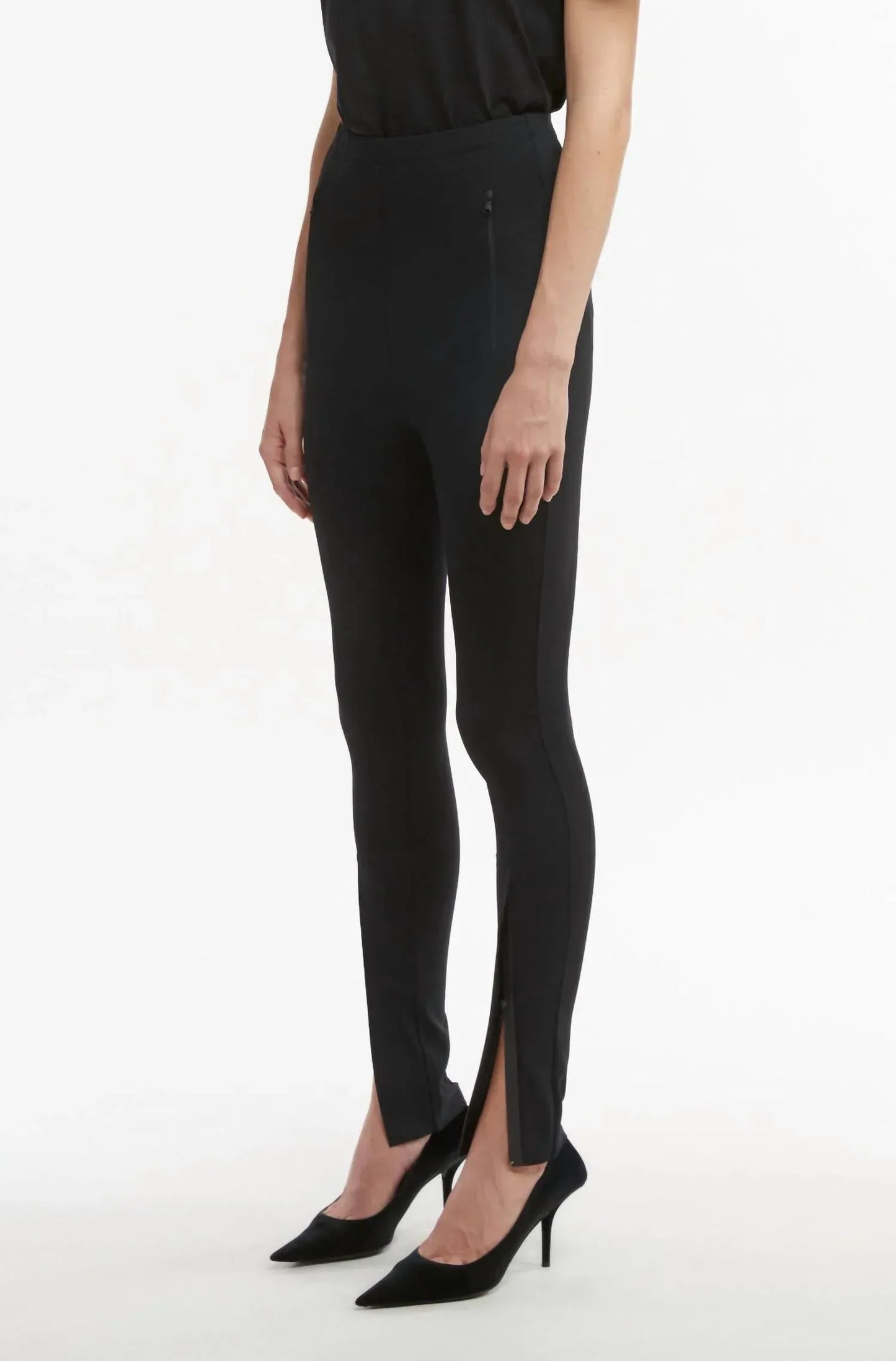 WARDROBE.NYC - Front Zip Legging - Rack Hunt