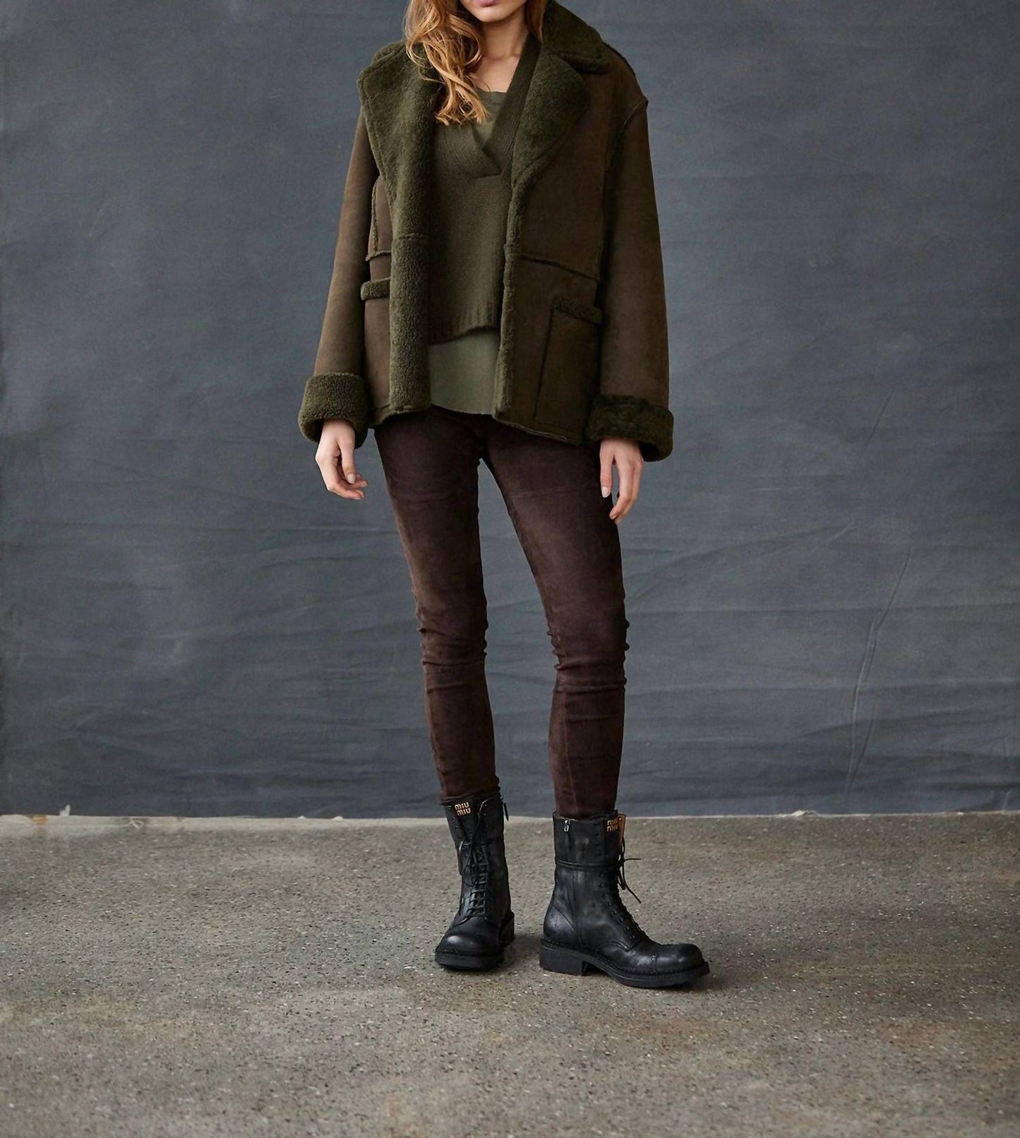 Suede Stretch Leggings