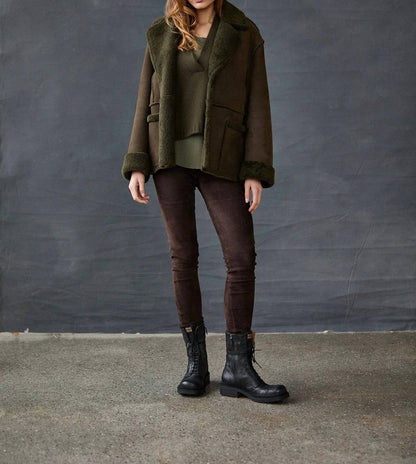Suede Stretch Leggings