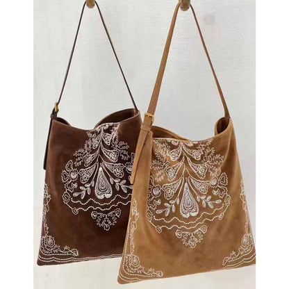 Women's Boho Embroidered Shoulder Bag