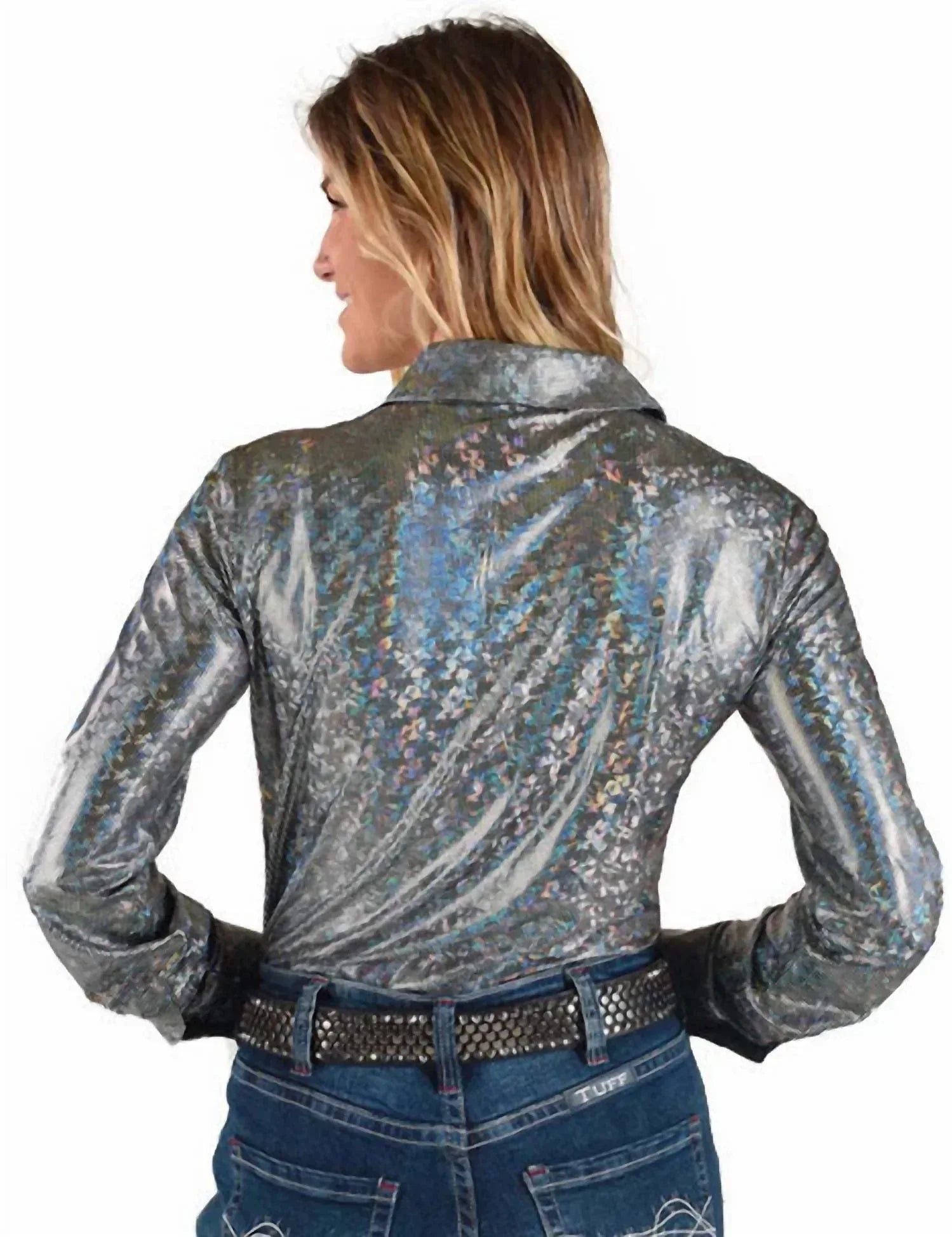 Cowgirl Tuff - Button Up Long Sleeve Top - Rack Hunt