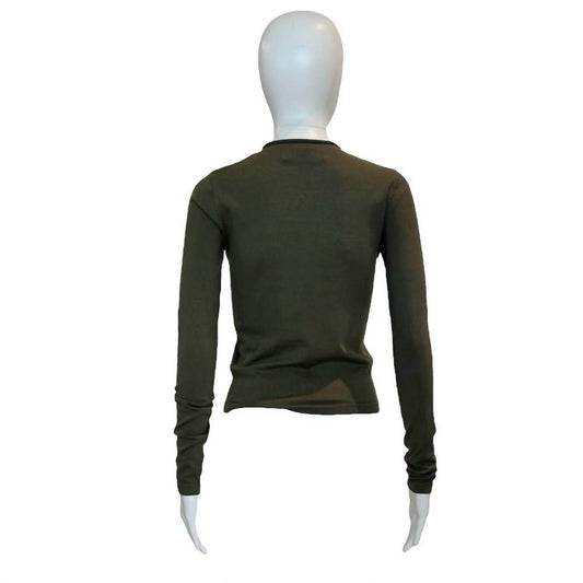 Amanda Maria - Women's Long Sleeve Mock Neck Top - Rack Hunt