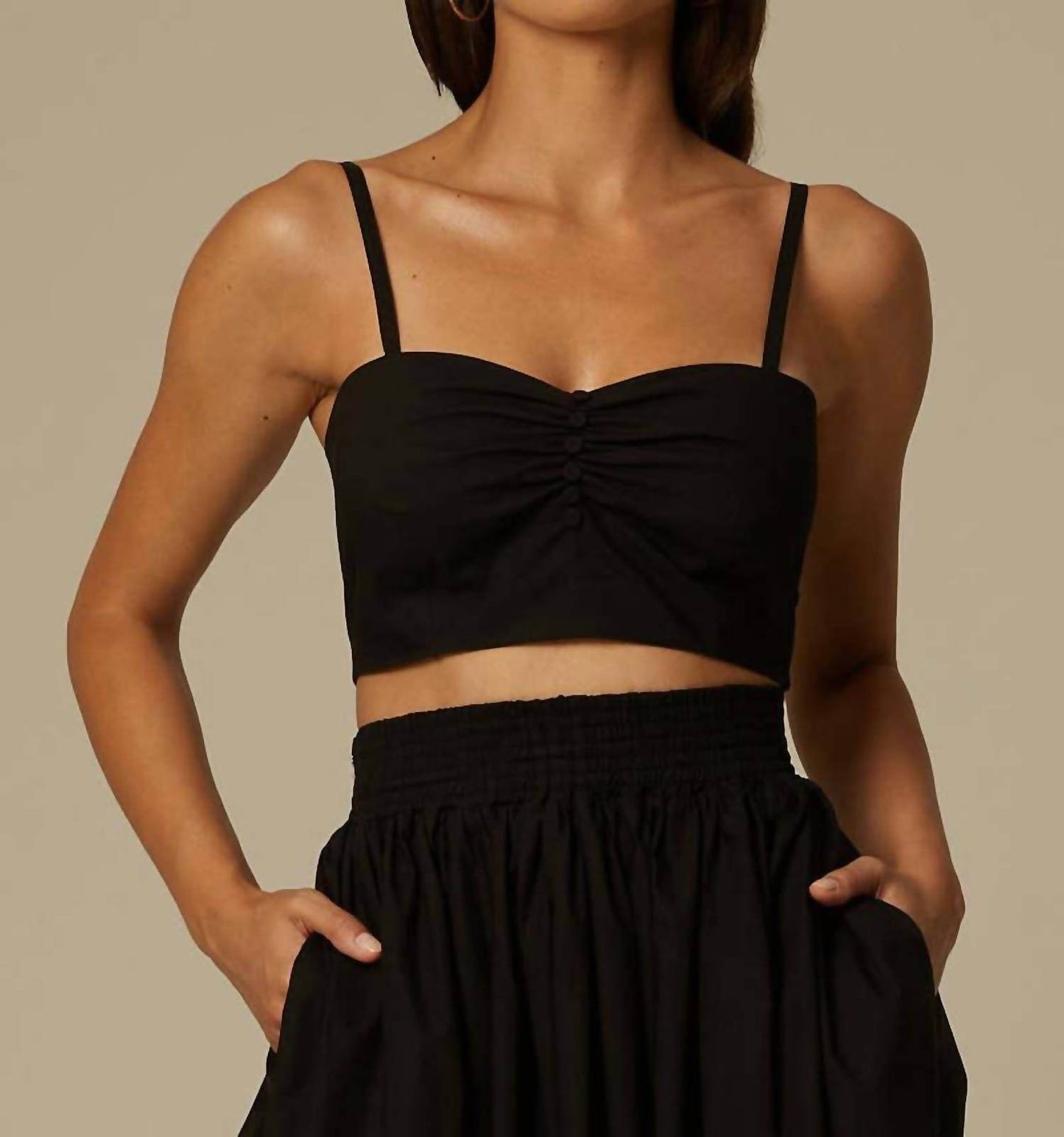 Santicler - Daria Cropped Bralette Top - Rack Hunt -