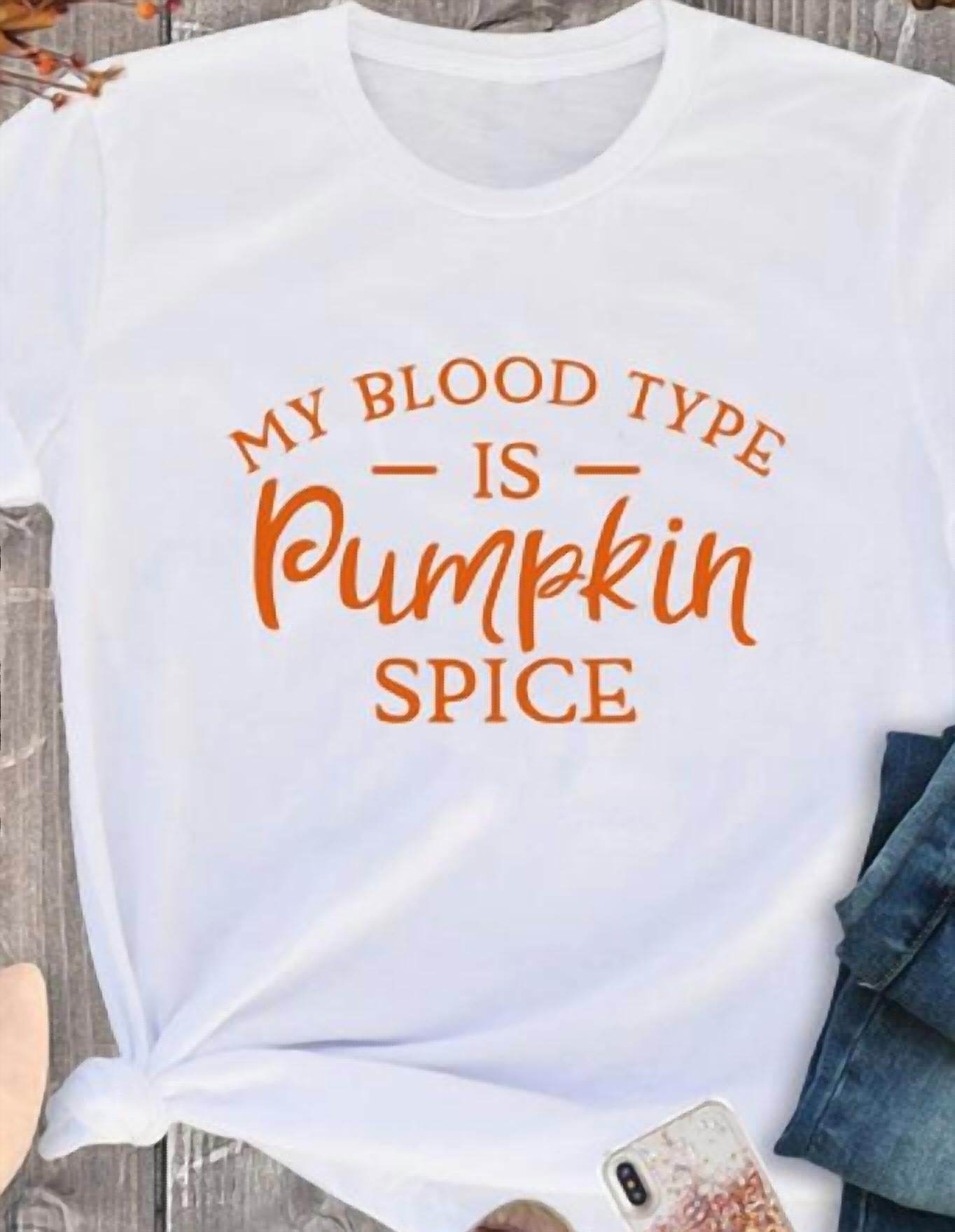 Caramelo Trend - Women's Pumpkin Spice Tee - Rack Hunt -
