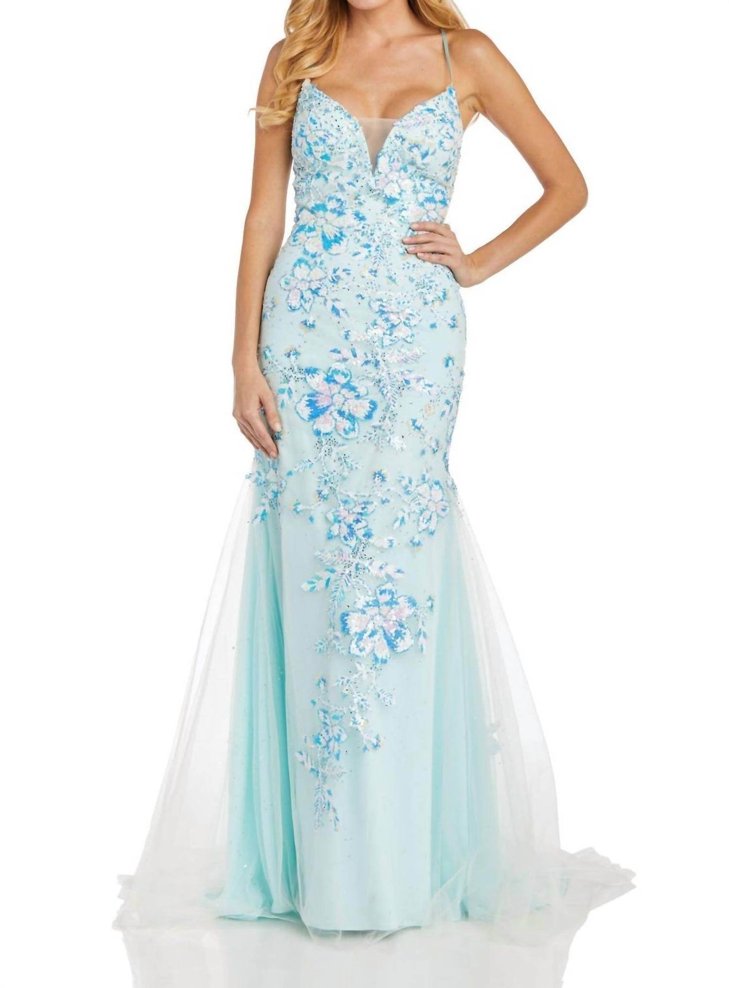 Morrell Maxie - Floral Embroidered Applique Dress - Rack Hunt -