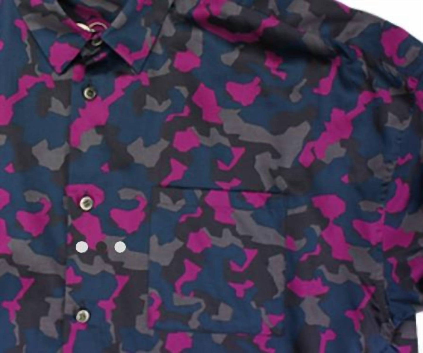 Men's Camo Night Button Up Shirt