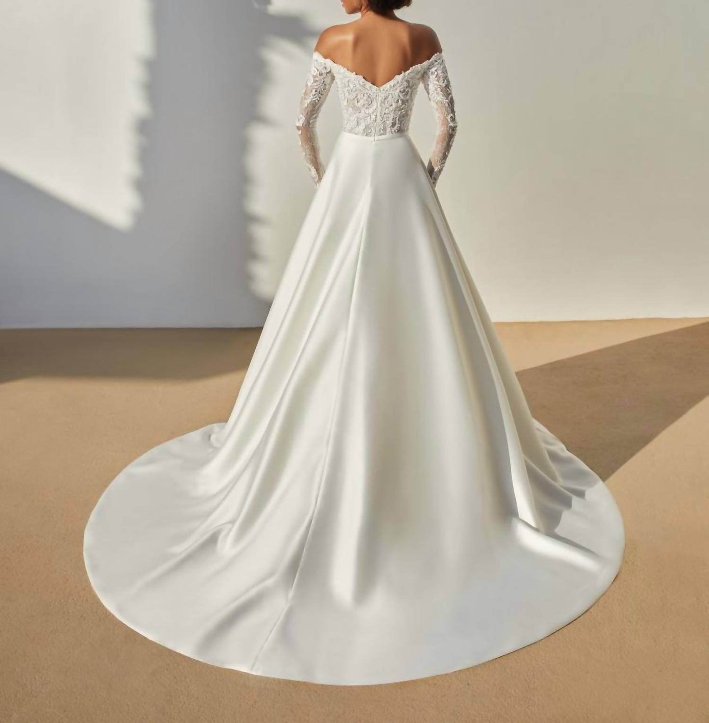 Cosmobella - Beaded Lace Off The Shoulder Dress - Rack Hunt -