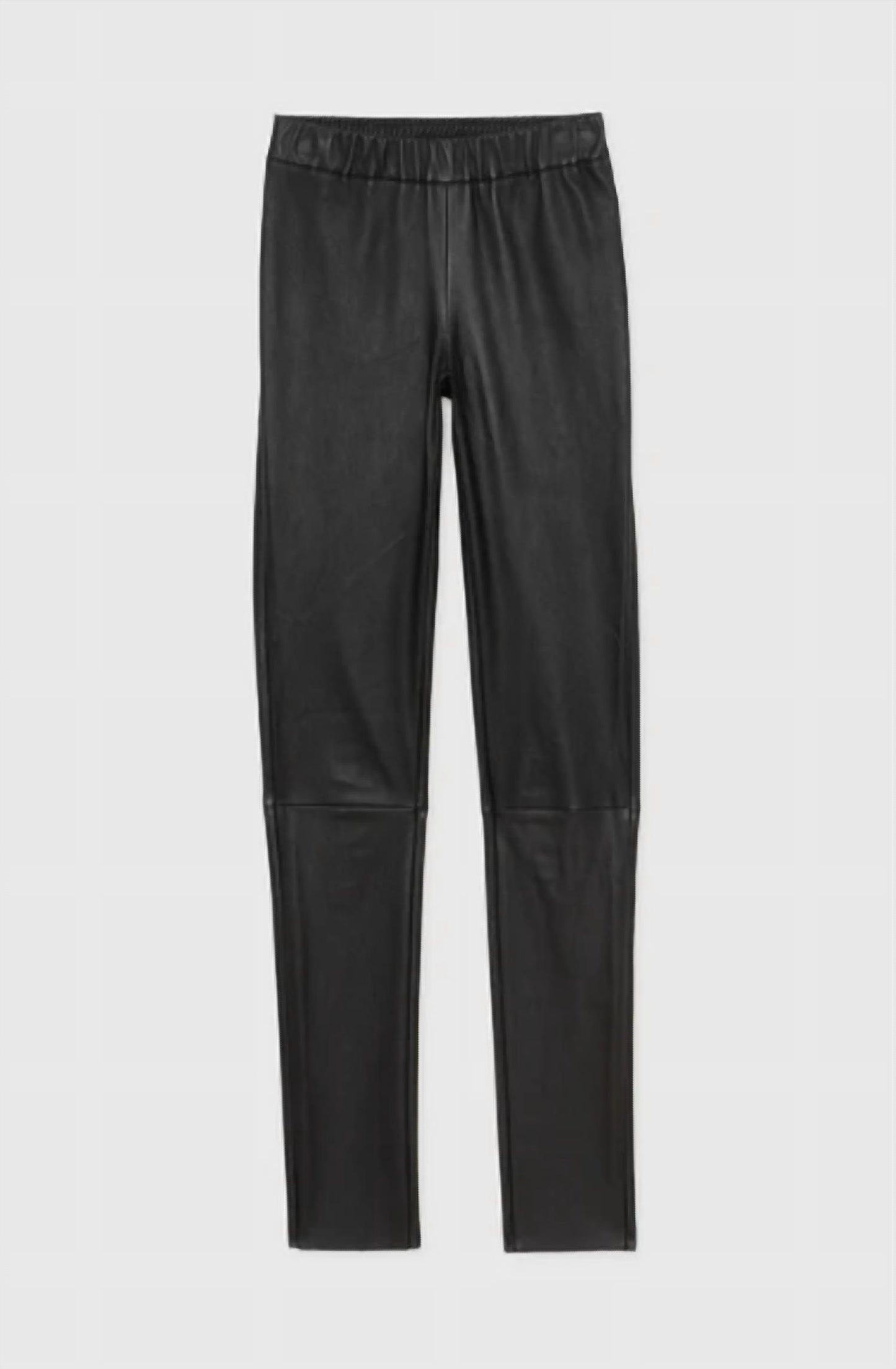 Stretch Leather Leggings