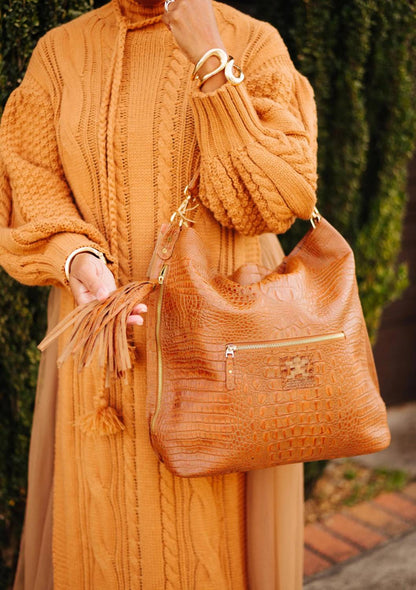 Marta Croco Large Cross Body Handbag