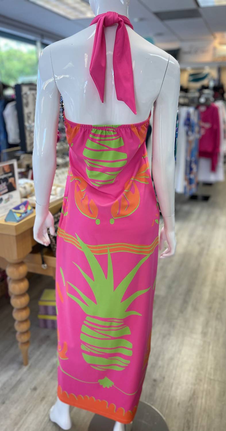 Women's Halter Maxi Dress