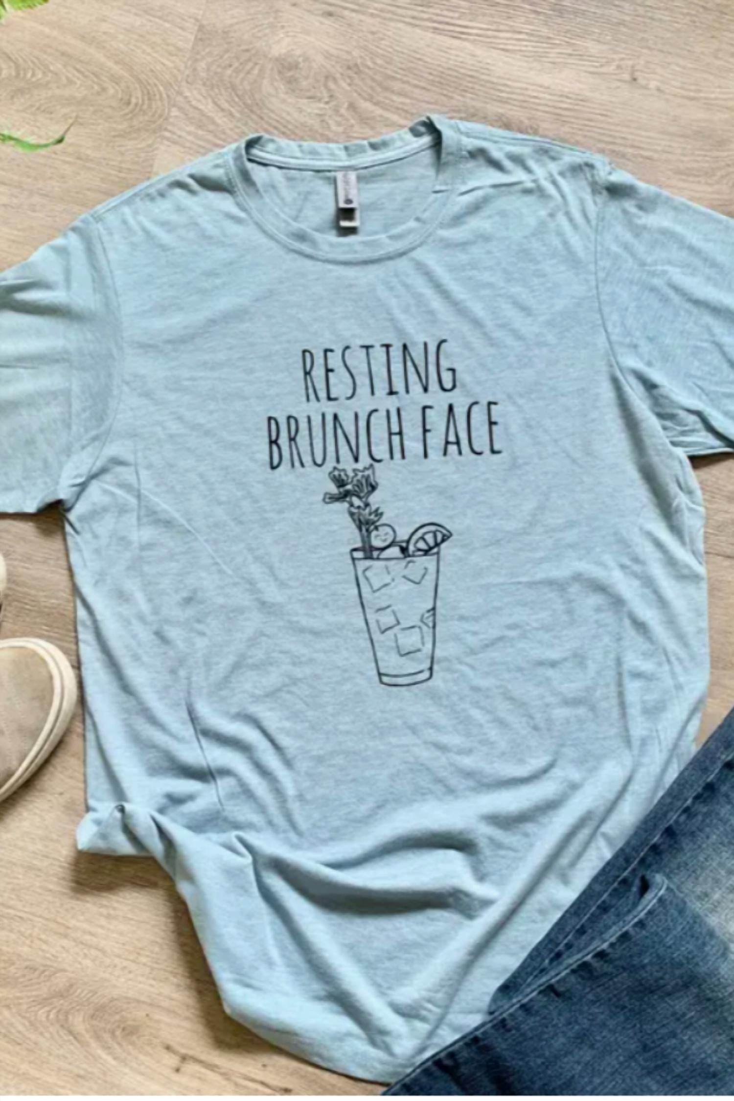 Moonlight Makers - Unisex Resting Brunch Face Funny Tee - Rack Hunt
