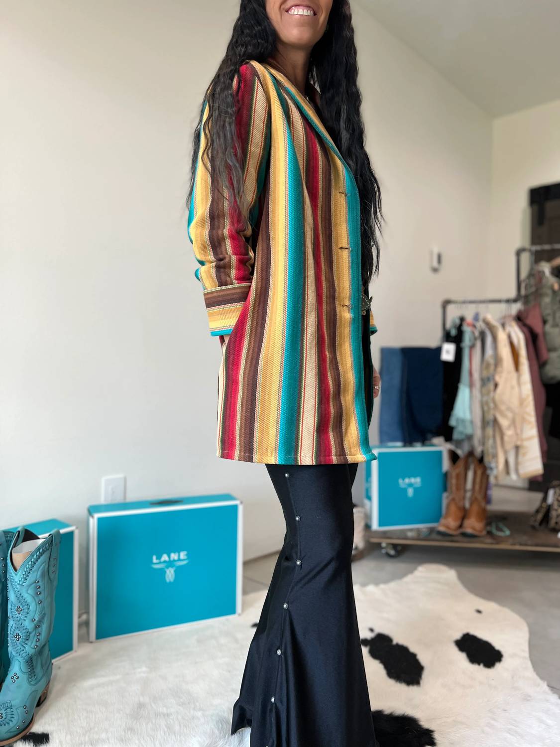 Samantha Stripe Jacket