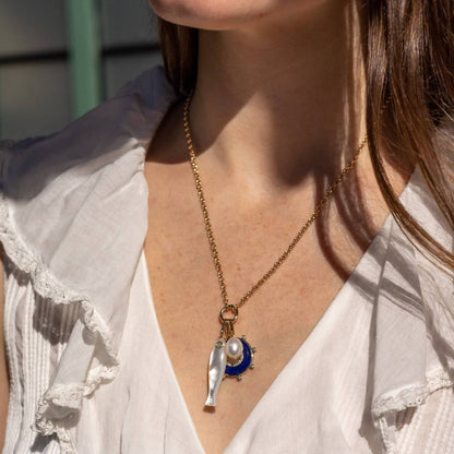 Women's Fortuna Mother Of Pearl Charm