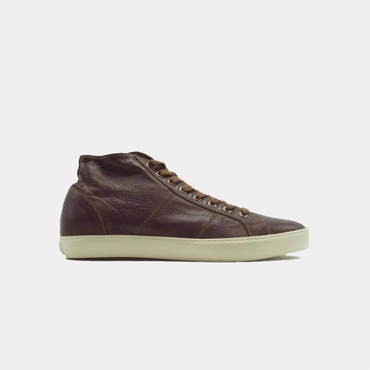 Pantofola d'Oro - Men's Bello Mid Nappa Bianca Sneaker - Rack Hunt -