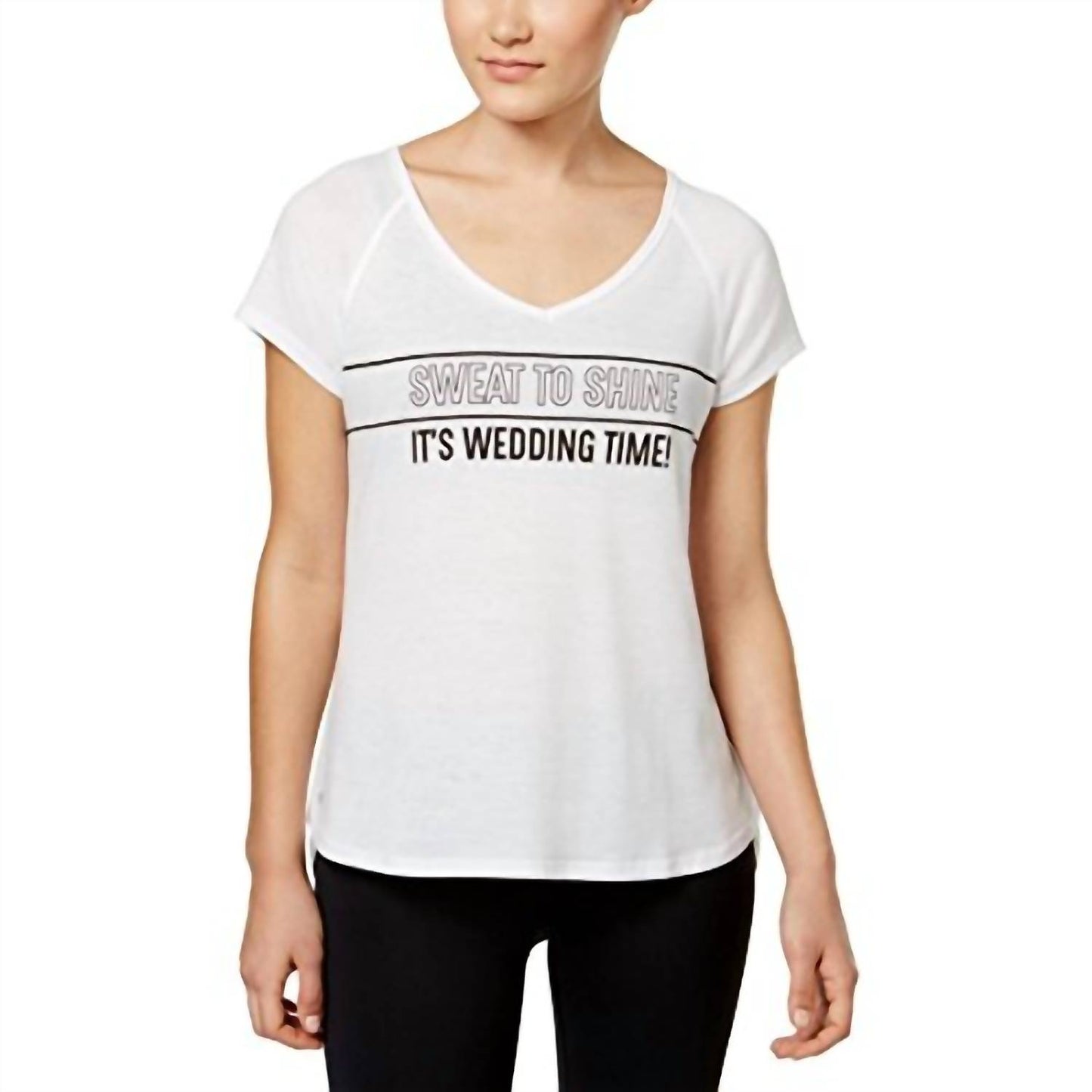 Wedding Time Bridal Fitness T-shirt