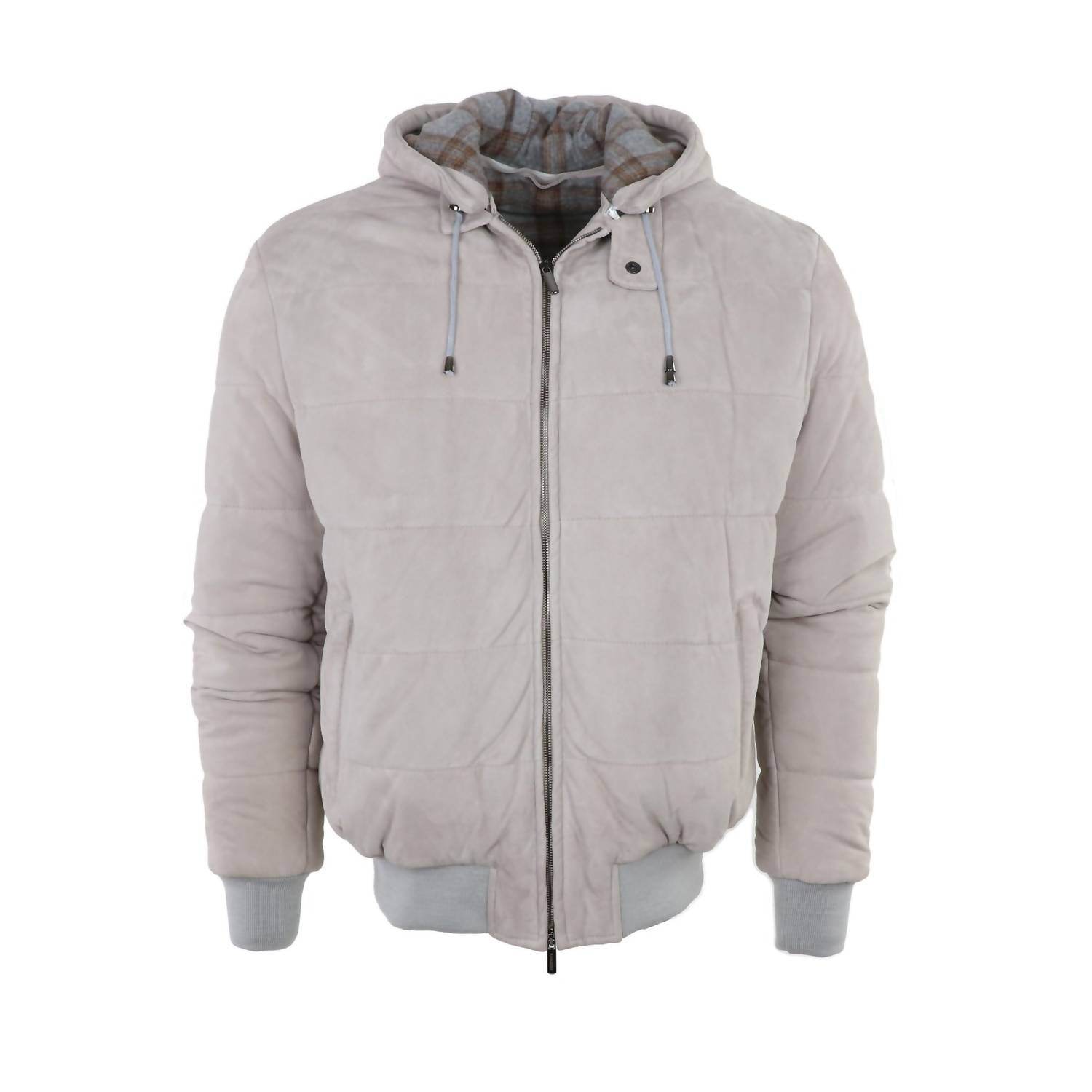 Ravazzolo - Men's Koy Quilted Suede Bomber - Rack Hunt -