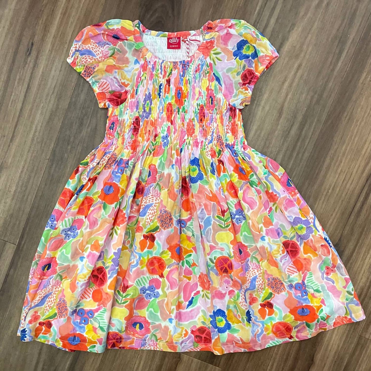 Girl's Donnyta Fruit Print Dress
