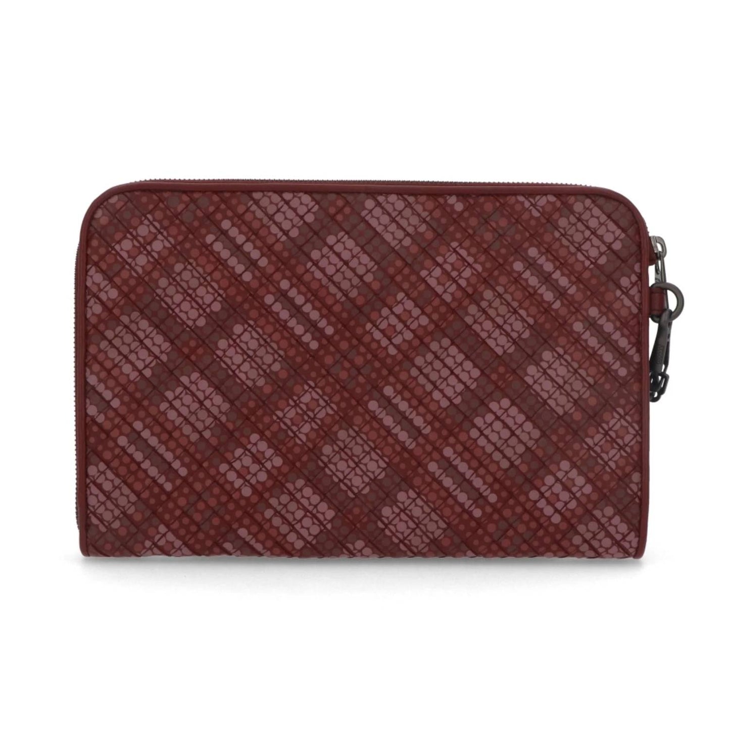Women's Intrecciato Polka Dot Document Case Wristlet