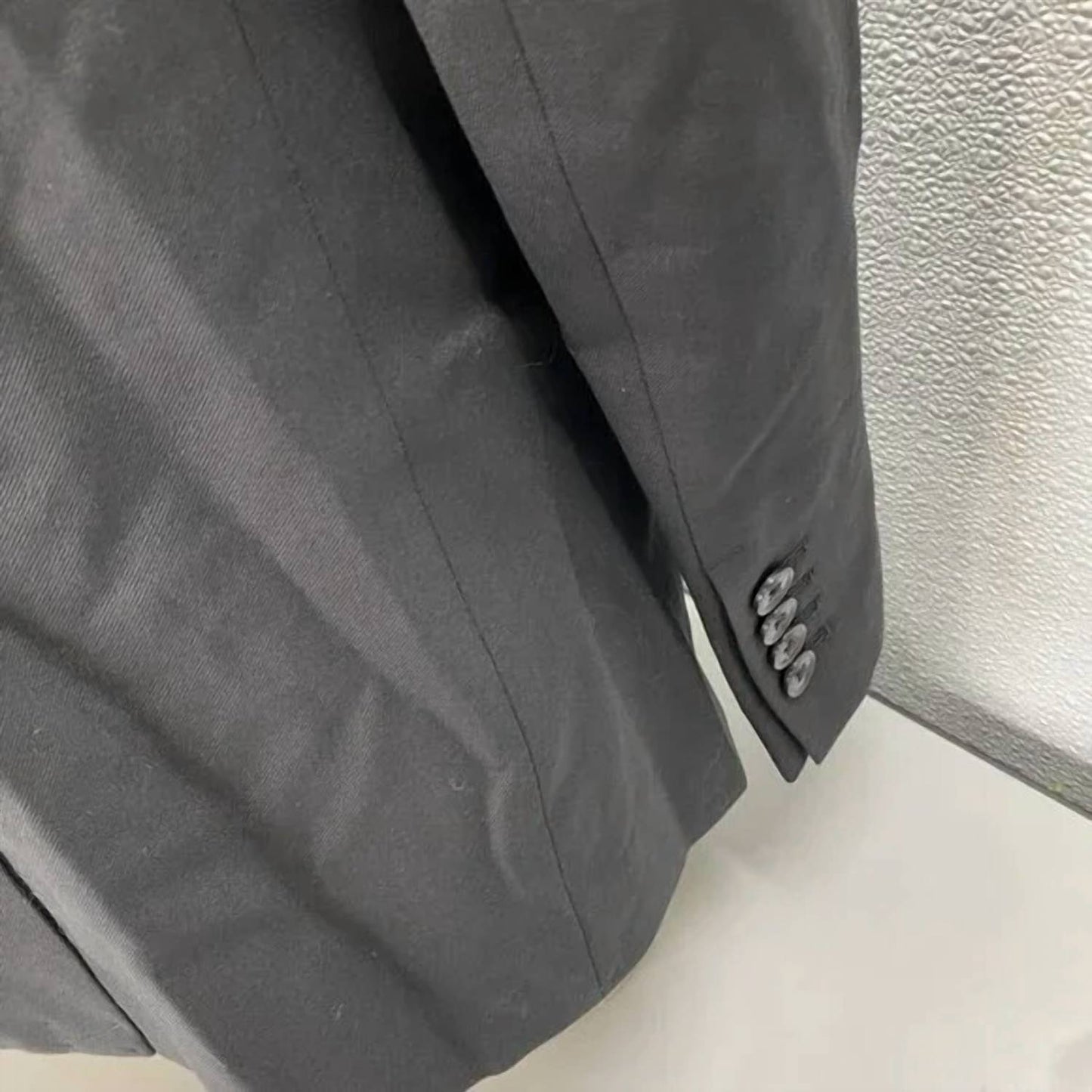 Women's Relaxed Double Breasted Wool Blazer