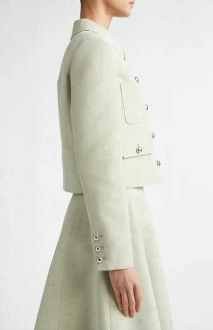 Astley Crop Flecked Jacket