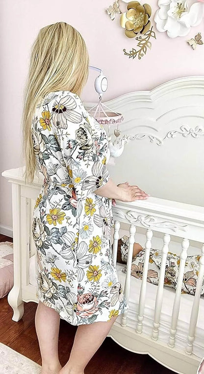 Baybou - Robe And Swaddle Set 5-piece - Rack Hunt